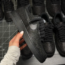 AF1 Custom Black Crystal