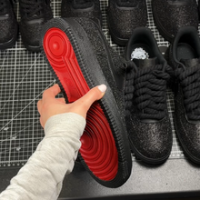 AF1 Custom Black Crystal